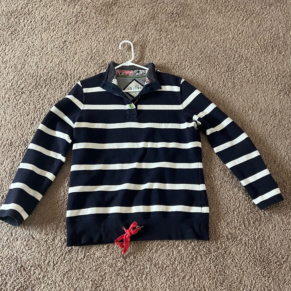 Marks and Spencer Navy Striped Sweatshirt